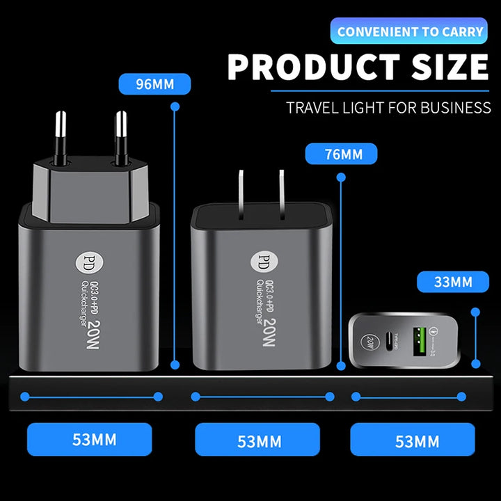 Cargador USB-C 20W